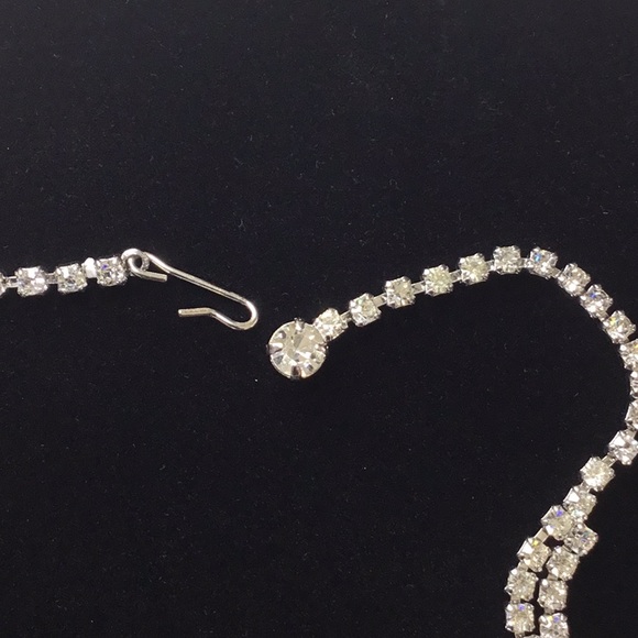 Vintage Rhinestone Necklace - Picture 3 of 4
